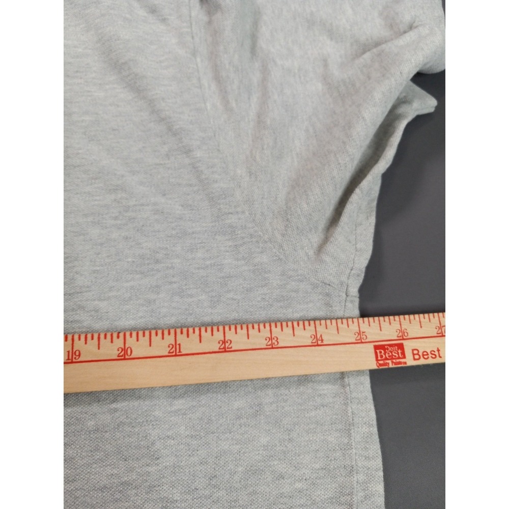 Polo Ralph Lauren Mens XXL Heather Grey Short Sleeve Cotton Pique Polo Shirt - Picture 5 of 8